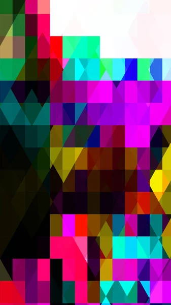 Abstract Vivid Geometric Triangles Architectural Background — Stock Photo, Image