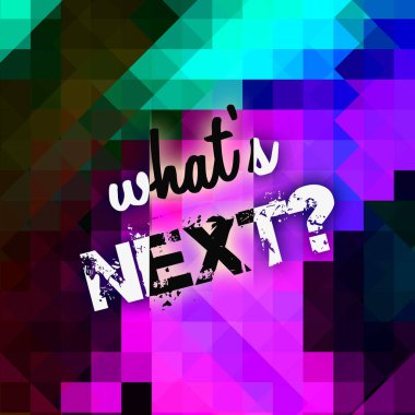 Soyut renkli arkaplan üzerine sonraki metin nedir 