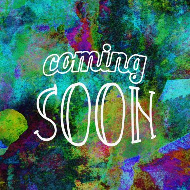 Yakında soyut suluboya tasarımı üzerine yazılacak metin su boyalı minimalist arkaplan.