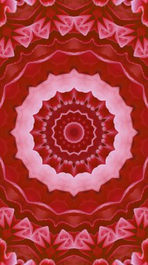 Soyut renkli yaratıcı dijital mandala arkaplan görüntüsü