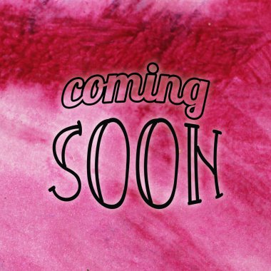 Yakında soyut suluboya tasarımı üzerine yazılacak metin su boyalı minimalist arkaplan.