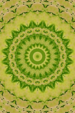 Soyut renkli yaratıcı dijital mandala arkaplan görüntüsü