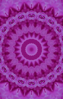 Soyut renkli yaratıcı dijital mandala arkaplan görüntüsü