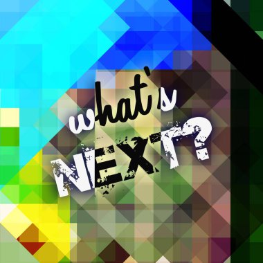 Soyut renkli arkaplan üzerine sonraki metin nedir 