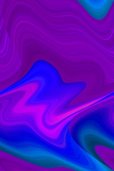 Абстрактный Красочный Бесшовный Фон Волнами — стоковое фото