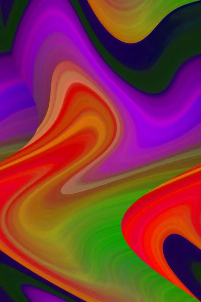 抽象的な色彩のシームレスな背景と波 — ストック写真