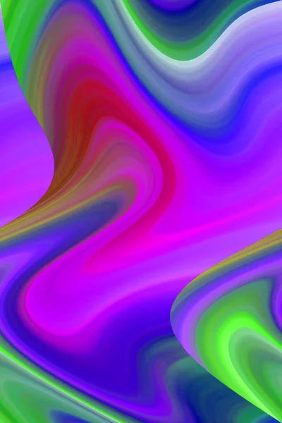 Абстрактный Красочный Бесшовный Фон Волнами — стоковое фото