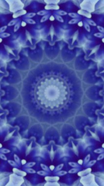 Soyut renkli yaratıcı dijital mandala arkaplan görüntüsü