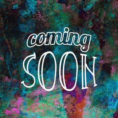 Yakında soyut suluboya tasarımı üzerine yazılacak metin su boyalı minimalist arkaplan.