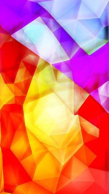 Duvar kağıdı arkaplanı için modern soyut çokgen şekli