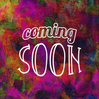 Yakında soyut suluboya tasarımı üzerine yazılacak metin su boyalı minimalist arkaplan.