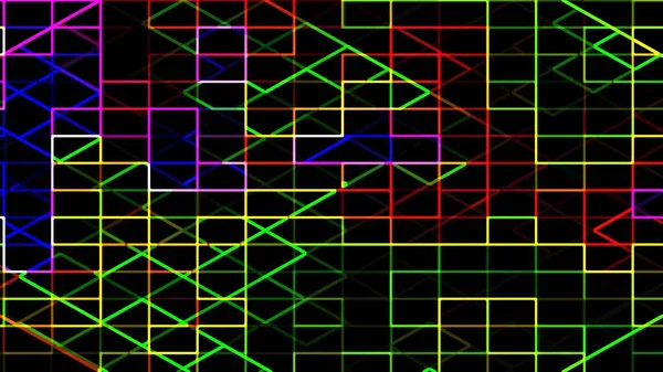 Abstrait Coloré Néon Vue Arrière Plan — Photo