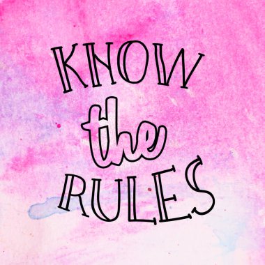 Soyut suluboya tasarımı, boyanmış doku arkaplanı hakkındaki kuralları biliyor musun?.