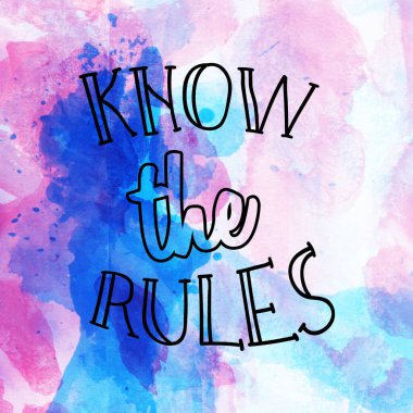 Soyut suluboya tasarımı, boyanmış doku arkaplanı hakkındaki kuralları biliyor musun?.