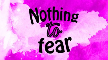 Soyut suluboya tasarımı üzerine yazılan metinden korkacak bir şey yok.