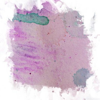 Soyut suluboya tasarımı, boyalı su dokusunu temizler..