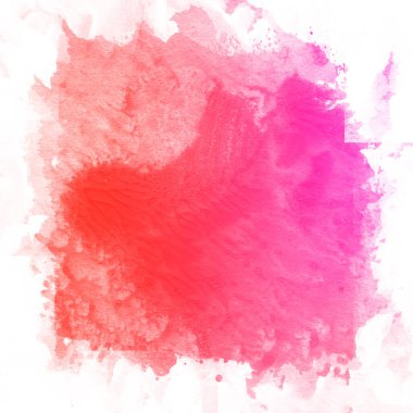 Soyut suluboya tasarımı, boyalı su dokusunu temizler..