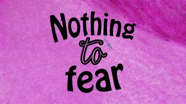 soyut suluboya arkaplanda korkulacak bir şey yok