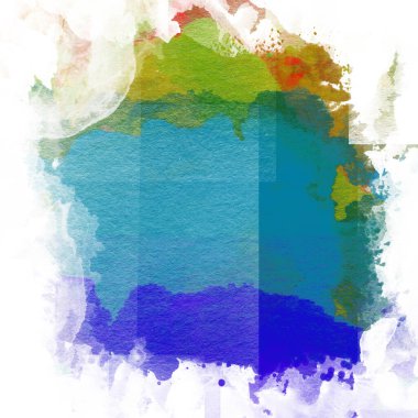 soyut suluboya tasarımı aqua boyalı doku arkaplanı.