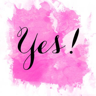 Evet, soyut suluboya tasarımı ile ilgili kelime..