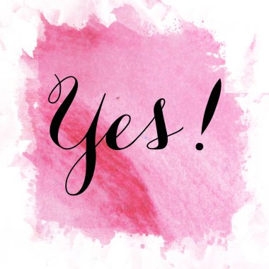 Evet, soyut suluboya tasarımı ile ilgili kelime..