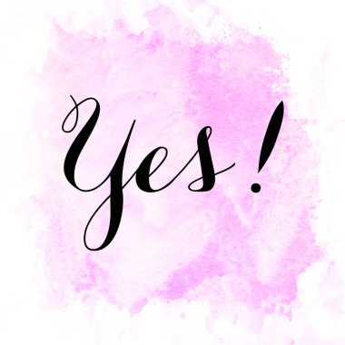 Evet, soyut suluboya tasarımı ile ilgili kelime..