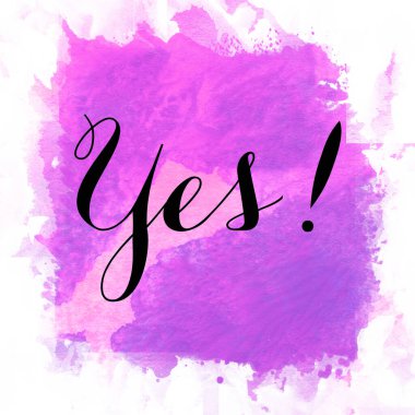 Evet, soyut suluboya tasarımı ile ilgili kelime..