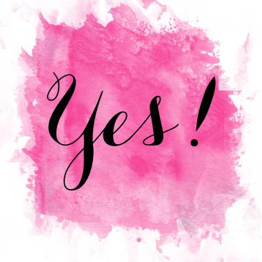 Evet, soyut suluboya tasarımı ile ilgili kelime..