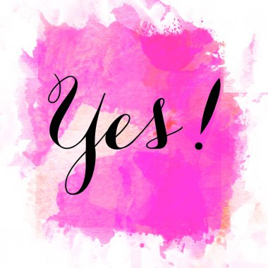 Evet, soyut suluboya tasarımı ile ilgili kelime..