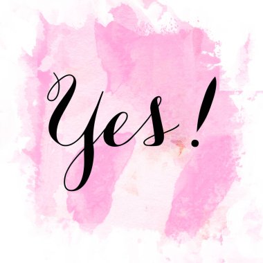 Evet, soyut suluboya tasarımı ile ilgili kelime..