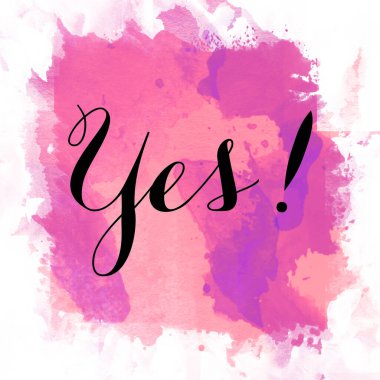 Evet, soyut suluboya tasarımı ile ilgili kelime..