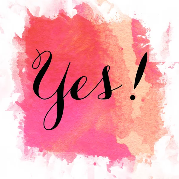 Evet, soyut suluboya tasarımı ile ilgili kelime..