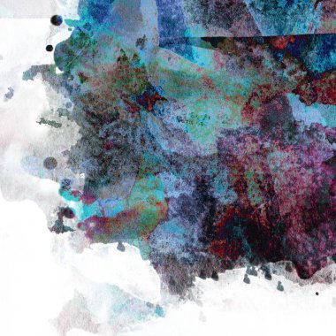 soyut suluboya tasarımı boyalı doku arkaplanı.