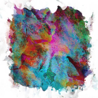 Soyut akrilik el boyası arka plan 