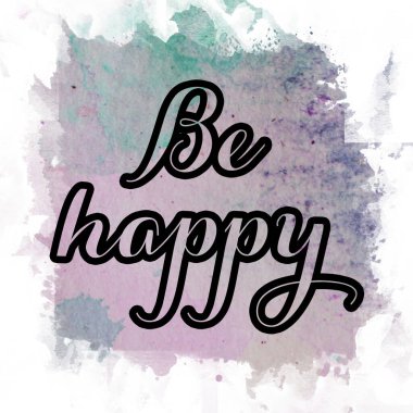 Renkli soyut arkaplan üzerine Mutlu Metin Ol 