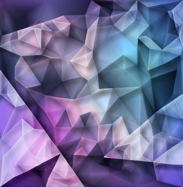 Soyut geometrik renkli arkaplan 