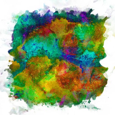 Soyut akrilik el boyası arka plan 