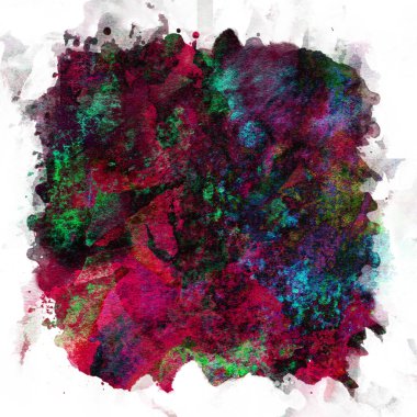 soyut suluboya tasarımı boyalı doku arkaplanı.