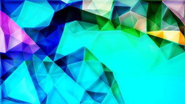 Soyut geometrik renkli arkaplan 