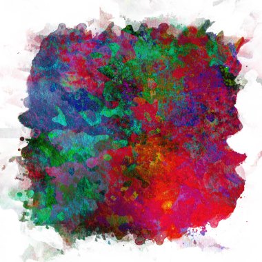 Soyut akrilik el boyası arka plan 