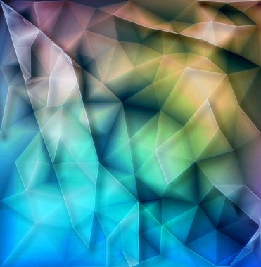 Soyut geometrik renkli arkaplan 