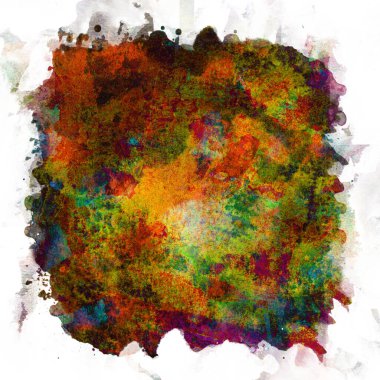 Soyut akrilik el boyası arka plan 