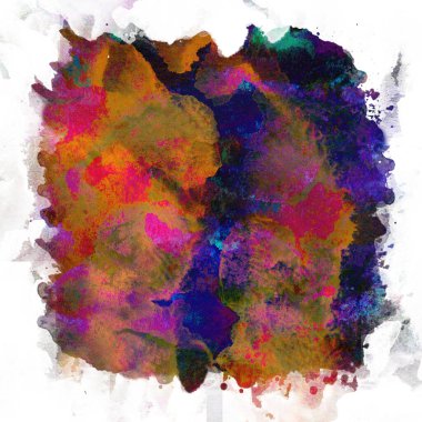 Soyut akrilik el boyası arka plan 