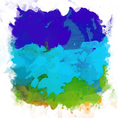 Soyut akrilik el boyası arka plan 