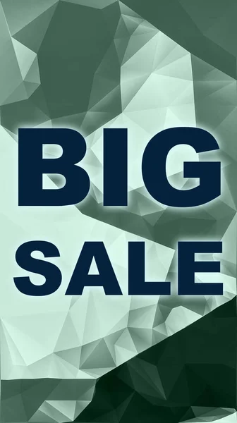 Big Sale Text Abstract Colorful Background — Stock Photo, Image