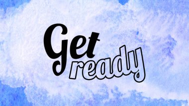 Soyut suluboya tasarımı, su boyalı doku arkaplanı üzerine metin hazırla.