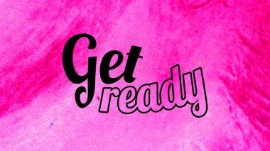 Soyut renkli arkaplan üzerine hazır sözcükler al