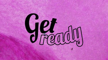 Soyut renkli arkaplan üzerine hazır sözcükler al