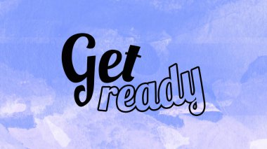 Soyut suluboya tasarımı, su boyalı doku arkaplanı üzerine metin hazırla.