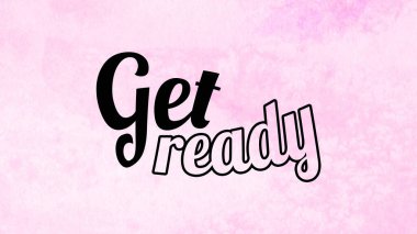 Soyut renkli arkaplan üzerine hazır sözcükler al